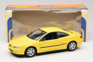 Peugeot 406 Coupe Gul Gate 1:18 01022 Metall — bild 8 av 8