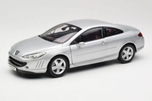 Peugeot 407 Coupe Silver Norev 1:18 184747 Metall