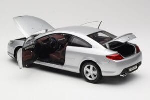 Peugeot 407 Coupe Silver Norev 1:18 184747 Metall — bild 5 av 8