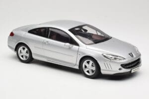 Peugeot 407 Coupe Silver Norev 1:18 184747 Metall — bild 6 av 8