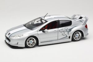 Peugeot 407 Racing Silver Solido 1:18 90642 Metall