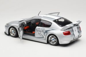 Peugeot 407 Racing Silver Solido 1:18 90642 Metall — bild 5 av 8
