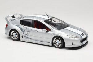 Peugeot 407 Racing Silver Solido 1:18 90642 Metall — bild 6 av 8