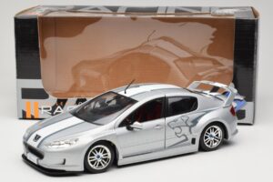 Peugeot 407 Racing Silver Solido 1:18 90642 Metall — bild 8 av 8