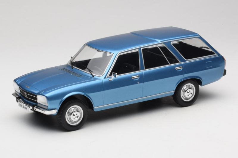Peugeot 504 Break Blå MCG 1:18 MCG18213 Metall