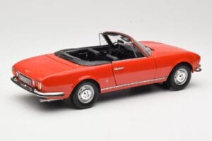 Peugeot 504 Cabriolet Röd Norev 1:18 184754 Metall — bild 3 av 8