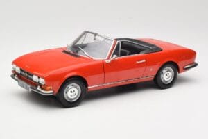 Peugeot 504 Cabriolet Röd Norev 1:18 184754 Metall