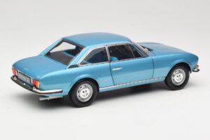Peugeot 504 Coupe Blå Norev 1:18 184755 Metall — bild 3 av 8