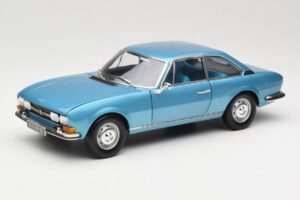 Peugeot 504 Coupe Blå Norev 1:18 184755 Metall