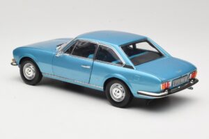 Peugeot 504 Coupe Blå Norev 1:18 184755 Metall — bild 7 av 8