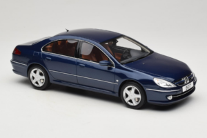 Peugeot 607 Phase II 3.0 V6 Blå Otto 1:18 OT485 Resin — bild 4 av 6