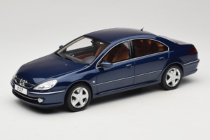 Peugeot 607 Phase II 3.0 V6 Blå Otto 1:18 OT485 Resin