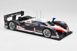 Peugeot 908 HDi LMP1 #8 S. Sarrazin / P. Lamy / S. Bourdais 24 Hours of Le Mans 2nd 2007 Minichamps 1:18 150071208 Metall — bild 4 av 6