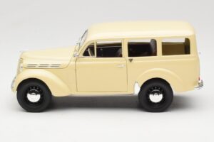 Peugeot Partner Moka Brown Norev 1:18 184894 Metall — bild 4 av 8