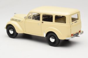 Peugeot Partner Moka Brown Norev 1:18 184894 Metall — bild 7 av 8