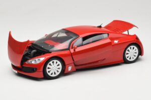 Peugeot RC Carreau Concept Röd Solido 1:18 8151 Metall — bild 2 av 8