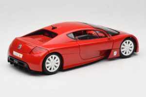 Peugeot RC Carreau Concept Röd Solido 1:18 8151 Metall — bild 3 av 8