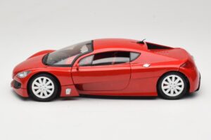 Peugeot RC Carreau Concept Röd Solido 1:18 8151 Metall — bild 4 av 8