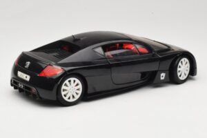 Peugeot RC Pique Svart Solido 1:18 8147 Metall — bild 3 av 8