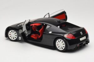 Peugeot RC Pique Svart Solido 1:18 8147 Metall — bild 5 av 8
