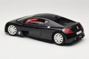 Peugeot RC Pique Svart Solido 1:18 8147 Metall — bild 7 av 8