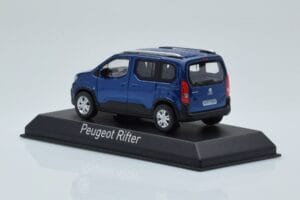 Peugeot Rifter Blå Norev 1:43 479061 Metall — bild 3 av 4