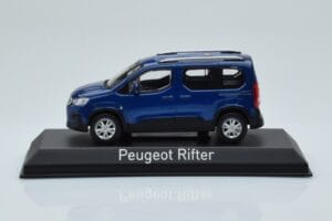 Peugeot Rifter Blå Norev 1:43 479061 Metall