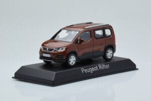 Peugeot Rifter Koppar Metallic Norev 1:43 479060 Metall — bild 2 av 4