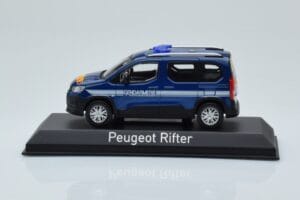 Peugeot Rifter Gendarmerie Otremer Blå Norev 1:43 479064 Metall