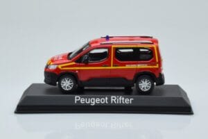 Peugeot Rifter Pompiers Secours Medical Röd Norev 1:43 479070 Metall