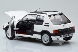 Peugeot 205 GTi 1.6 Vit Norev 1:18 184849 Metall — bild 5 av 8