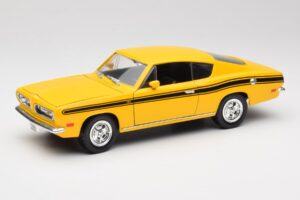 Plymouth Barracuda Gul Road Legends 1:18 92178 Metall