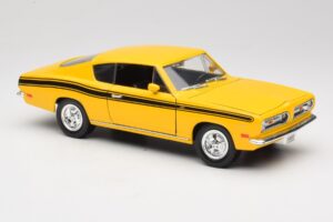 Plymouth Barracuda Gul Road Legends 1:18 92178 Metall — bild 6 av 8