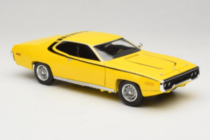 Plymouth Satellite Daisy Dukes of Hazzard Auto World 1:18 AWSS105/06 Metall — bild 6 av 8
