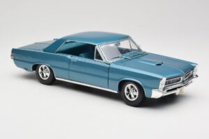 Pontiac GTO Hurst Edition Blå Maisto 1:18 531885 Metall — bild 6 av 8