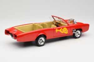 Pontiac GTO Monkeemobile Röd ERTL 1:18 33150 Metall — bild 3 av 8