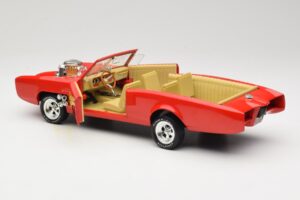 Pontiac GTO Monkeemobile Röd ERTL 1:18 33150 Metall — bild 5 av 8