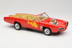 Pontiac GTO Monkeemobile Röd ERTL 1:18 33150 Metall — bild 6 av 8
