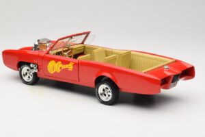 Pontiac GTO Monkeemobile Röd ERTL 1:18 33150 Metall — bild 7 av 8