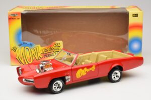 Pontiac GTO Monkeemobile Röd ERTL 1:18 33150 Metall — bild 8 av 8