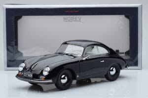Porsche 356 Svart Norev 1:18 187451 Metall — bild 6 av 6
