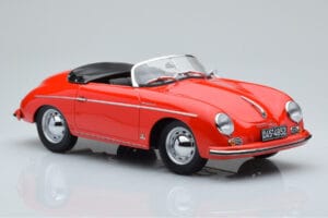 Porsche 356 Speedster Röd Norev 1:18 187461 Metall — bild 4 av 6