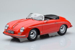 Porsche 356 Speedster Röd Norev 1:18 187461 Metall