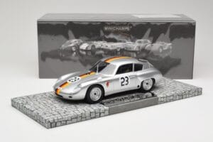 Porsche 356B 1600 GS Carrera GTL Abarth #23 G. Koch GP Solitude 1962 Minichamps 1:18 107626823 Resin — bild 6 av 6
