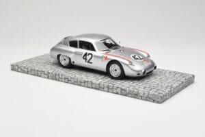 Porsche 356B 1600 GS Carrera GTL Abarth #42 H. Herrmann / H. Linge Targa Florio 1962 Minichamps 1:18 107626842 Resin — bild 4 av 6