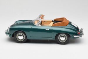 Porsche 356B Cabriolet Grön Bburago 1:18 3051-M1 Metall — bild 4 av 8