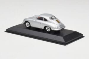 Porsche 356B Coupe Silver Minichamps 1:43 400064321 Metall — bild 3 av 4