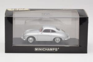 Porsche 356B Coupe Silver Minichamps 1:43 400064321 Metall — bild 4 av 4