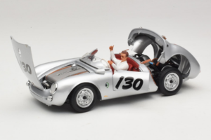 Porsche 550 A Spyder Little Bastard James Dean Schuco 1:18 450033200 Metall — bild 2 av 8
