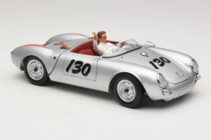 Porsche 550 A Spyder Little Bastard James Dean Schuco 1:18 450033200 Metall — bild 6 av 8